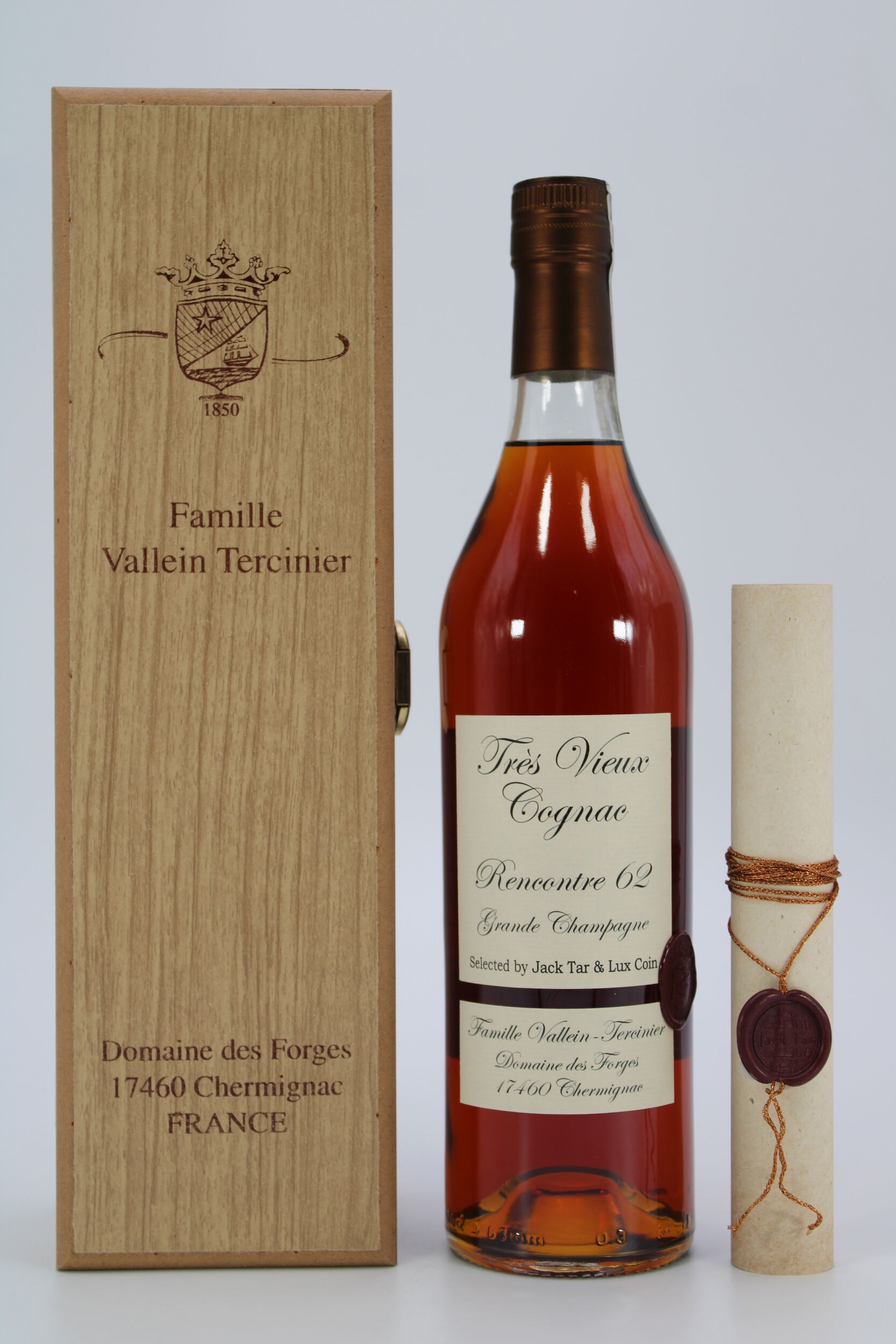 Recontre 62 Famille Vallein Tercinier Tres Vieux Cognac Jack Tar