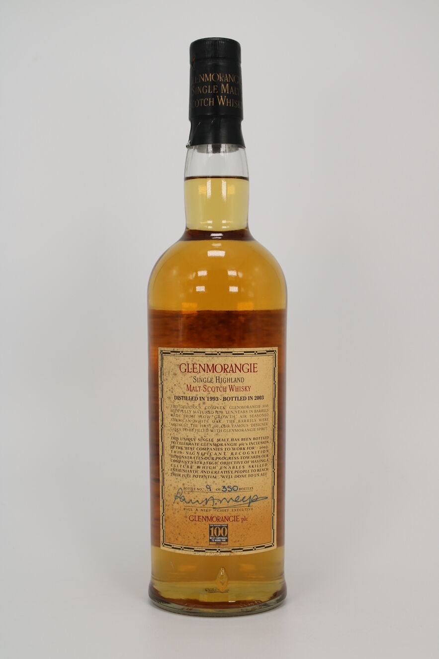 BUY] Glenmorangie 1993 10 Year Old 100 Best Companies Highland