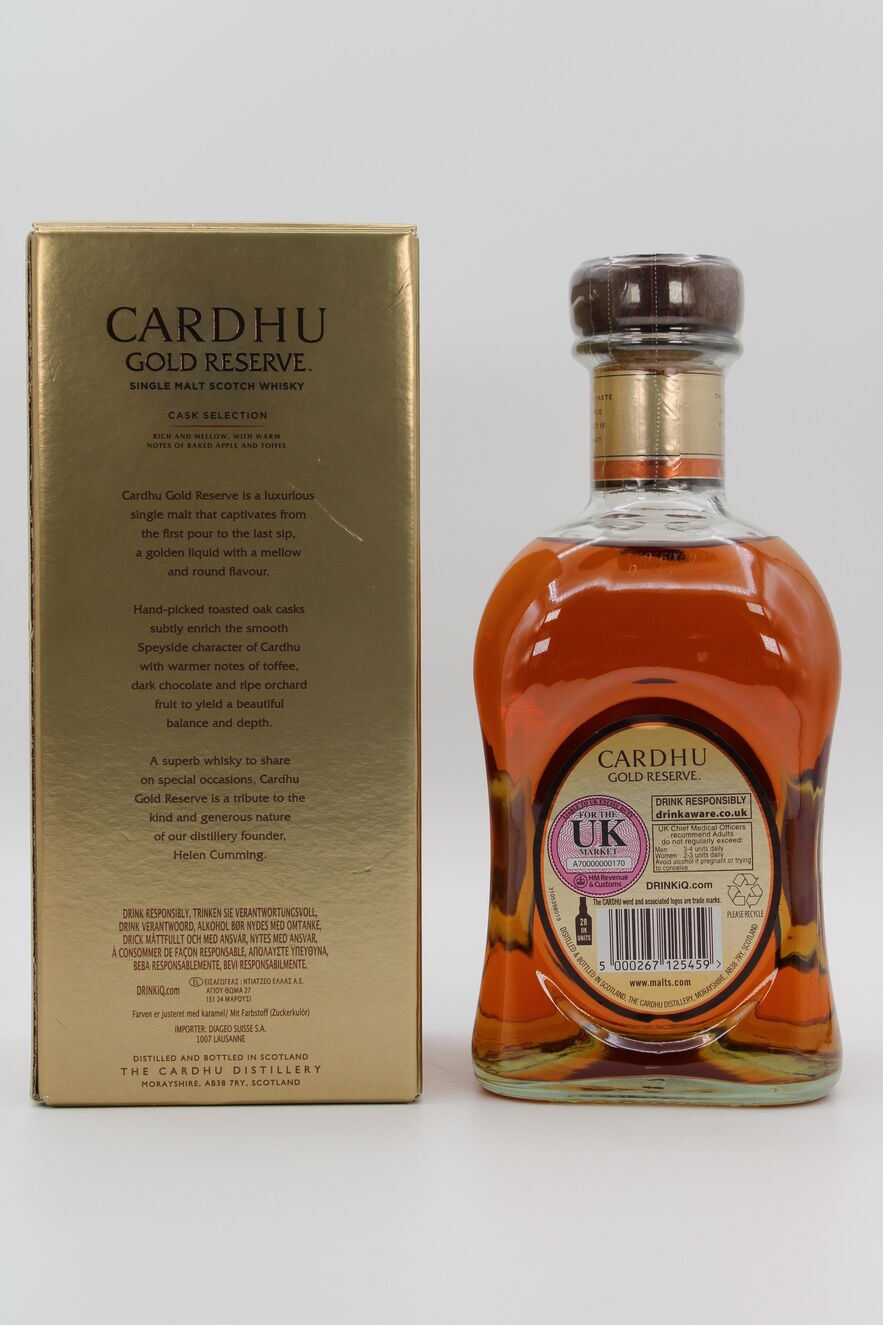 Cardhu Gold Reserve - Cask Selection Scotch Whisky : The Whisky