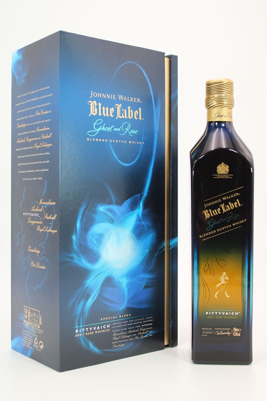 Johnnie Walker Blue Label Pittyvaich Ghost And Rare Auction Highland Whisky Auctions 5970