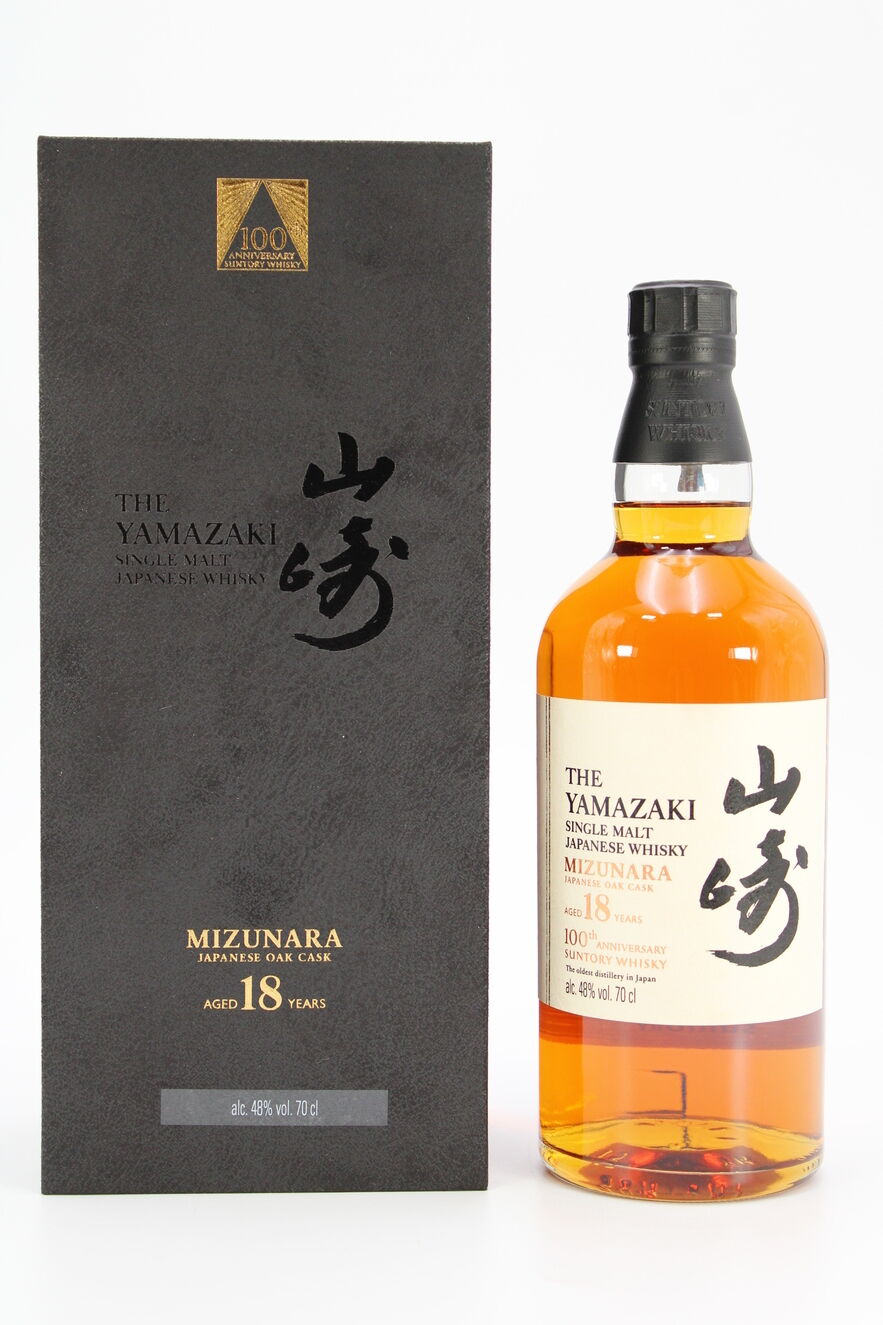 Yamazaki 18 Years Old Mizunara Cask 100th Anniversary